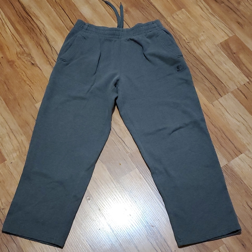Gray sweatpants